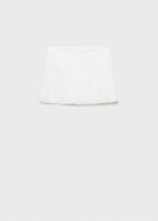 Jupe Coton Broderie Florale