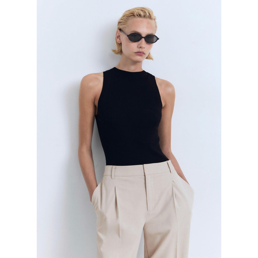 Pantalon Droit Pinces