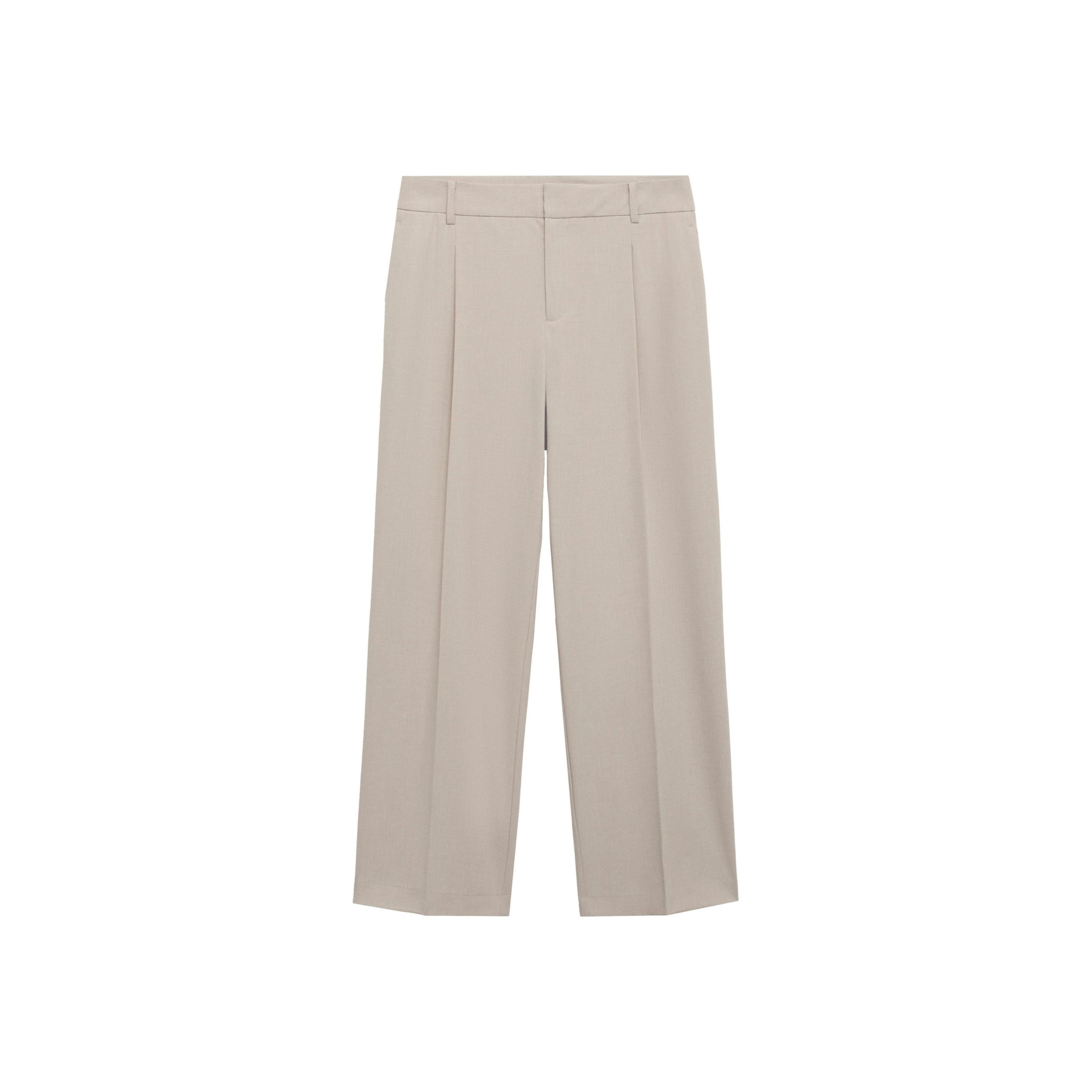 Pantalon Droit Pinces