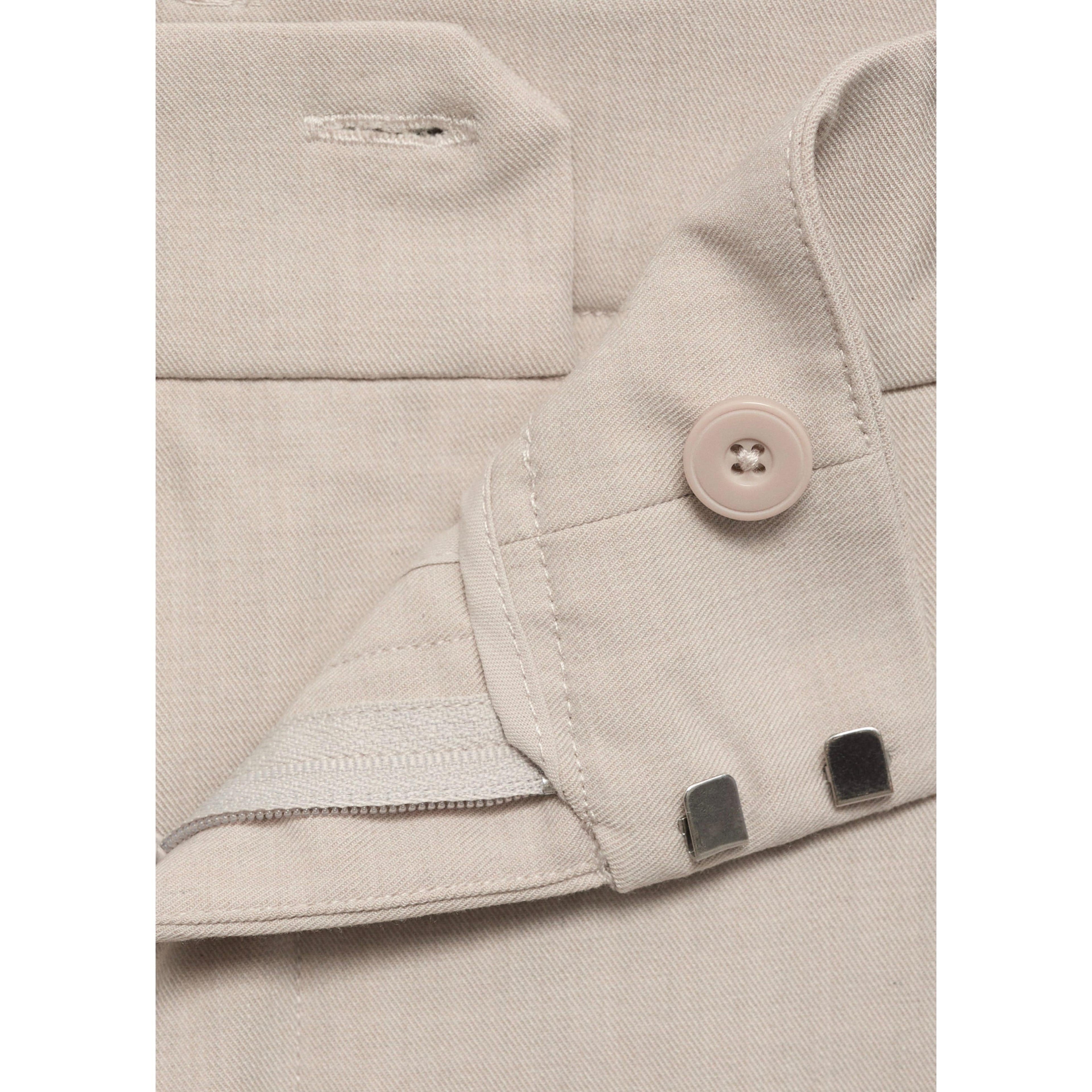 Pantalon Droit Pinces