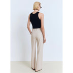 Pantalon Droit Pinces