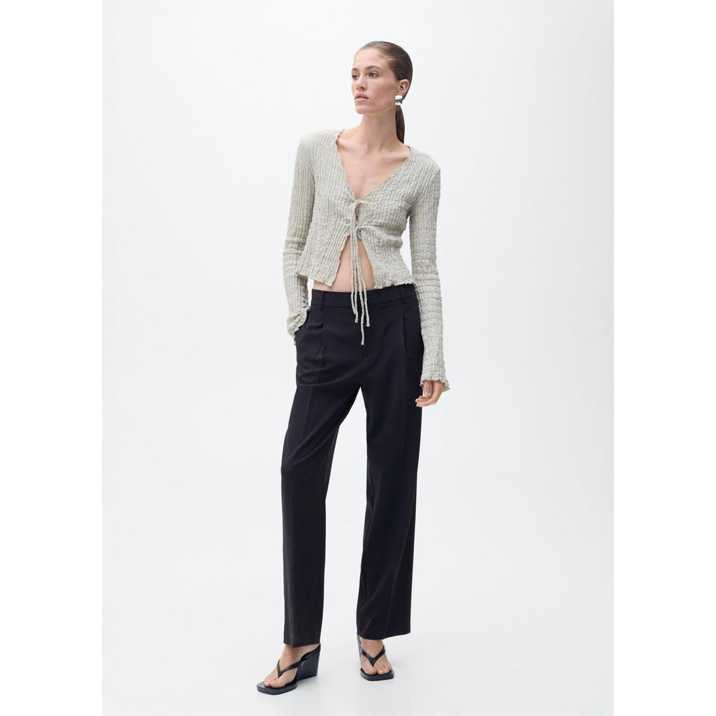 Pantalon Droit Pinces