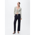 Pantalon Droit Pinces