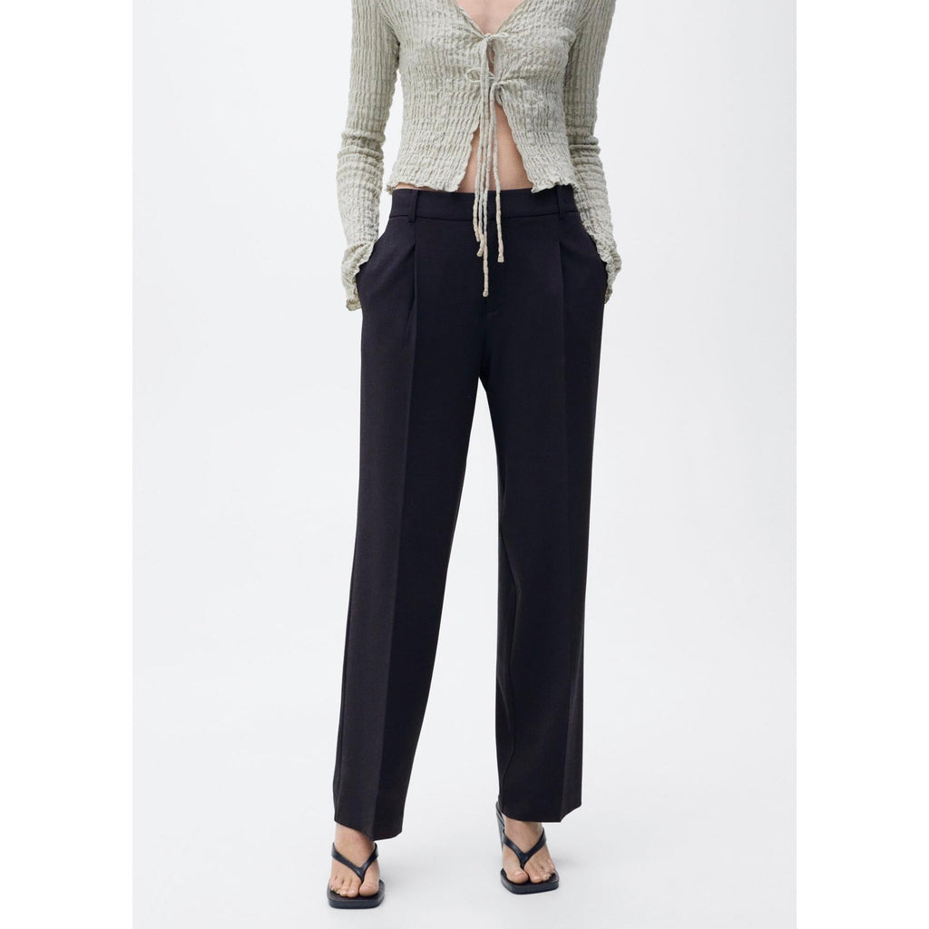 Pantalon Droit Pinces