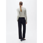 Pantalon Droit Pinces