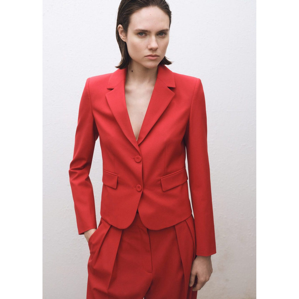 Blazer Costume Laine Mélangée