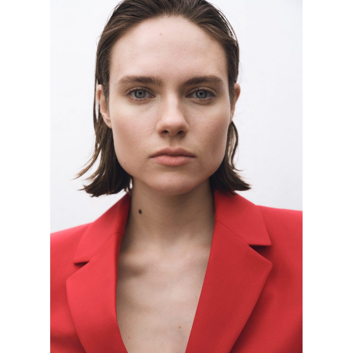 Blazer Costume Laine Mélangée
