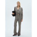 Gilet Costume Crop