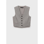Gilet Costume Crop
