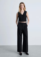 Gilet Costume Crop