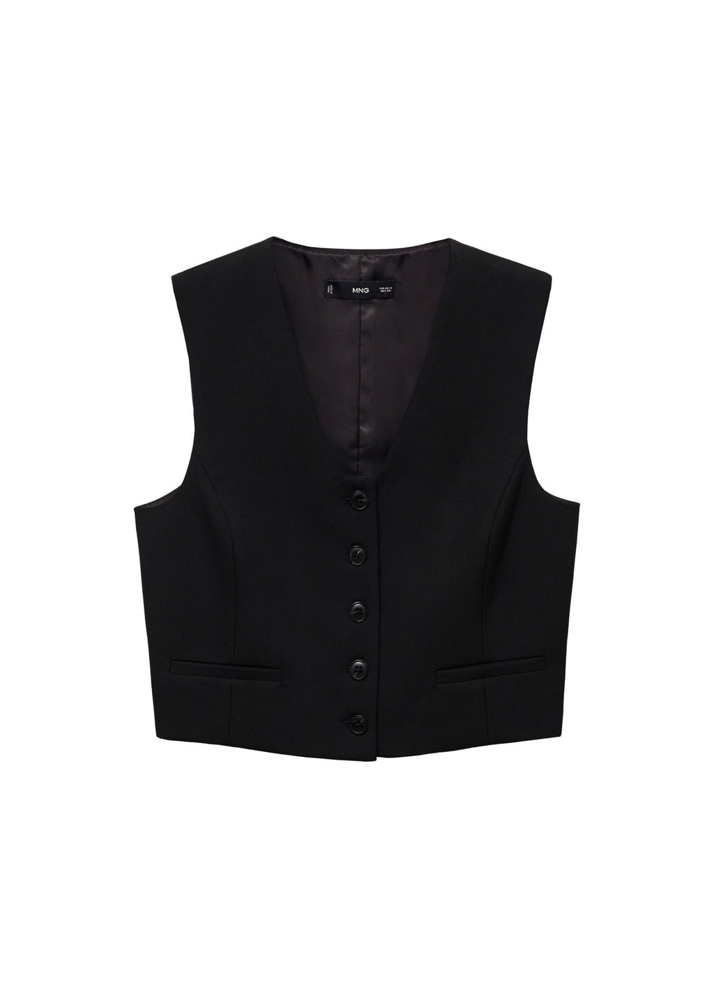 Gilet Costume Crop