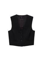 Gilet Costume Crop