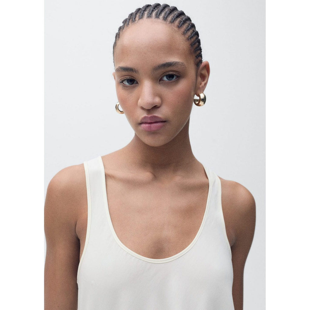 Top Lyocell Asymétrique