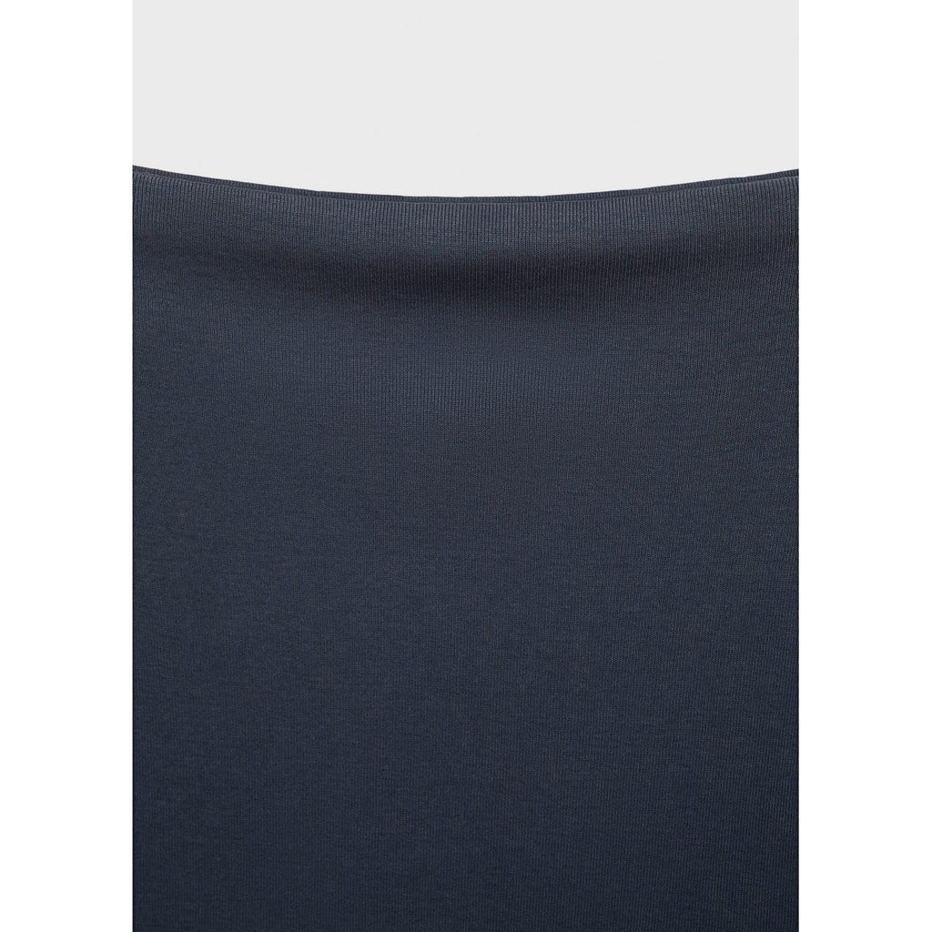 Robe Midi Détail Drapé