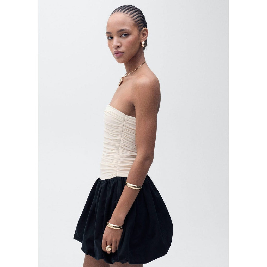 Robe Jupe Boule Corps Drapé