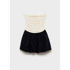 Robe Jupe Boule Corps Drapé