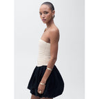 Robe Jupe Boule Corps Drapé