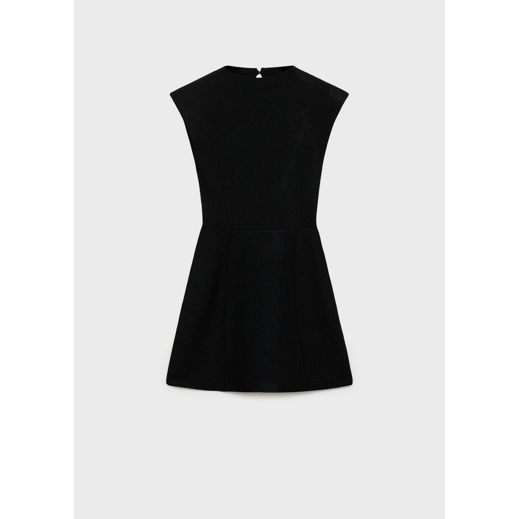 Robe Péplum Col Montant
