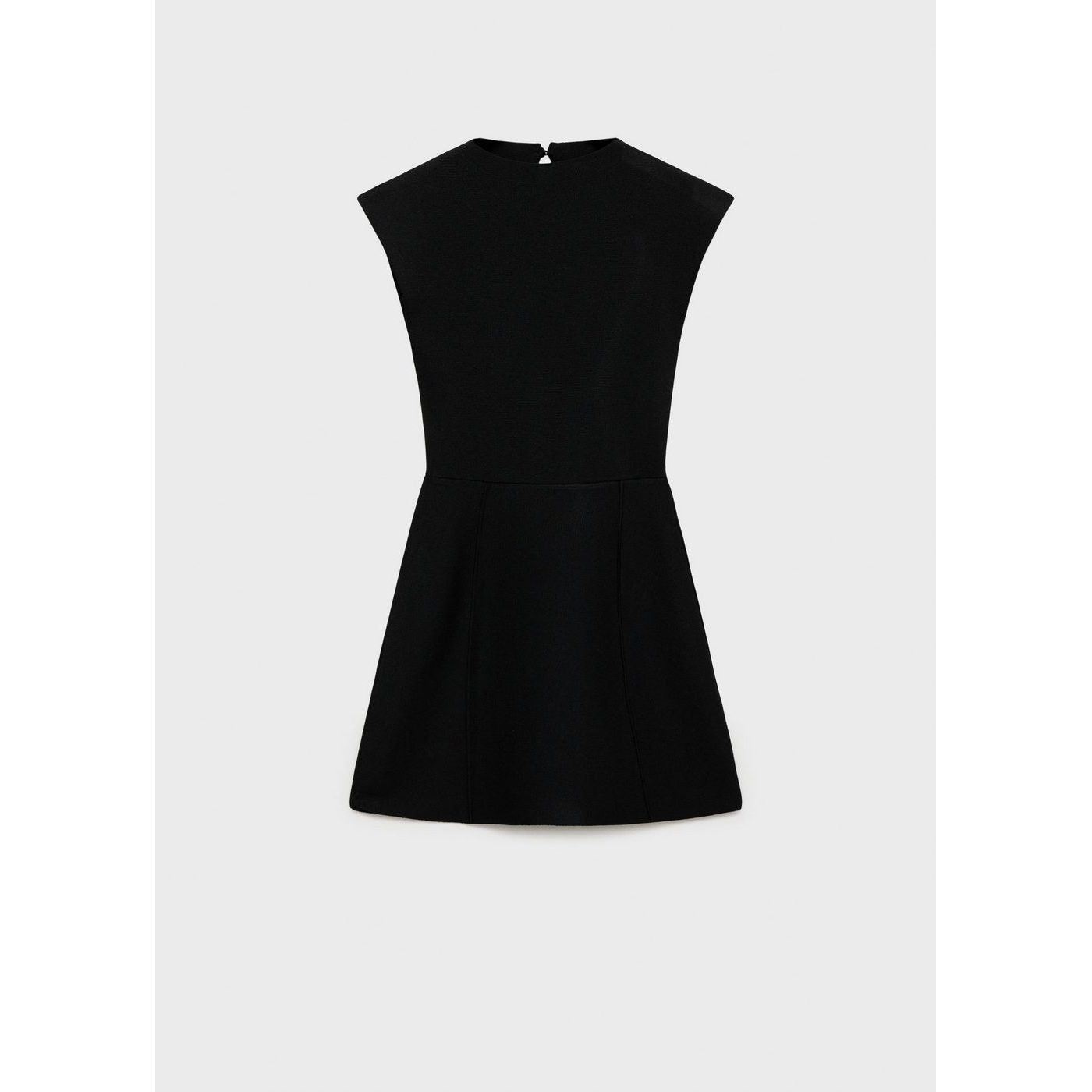 Robe Péplum Col Montant