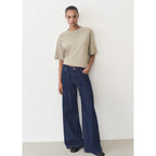 Jean Wideleg Taille Basse Ceinture