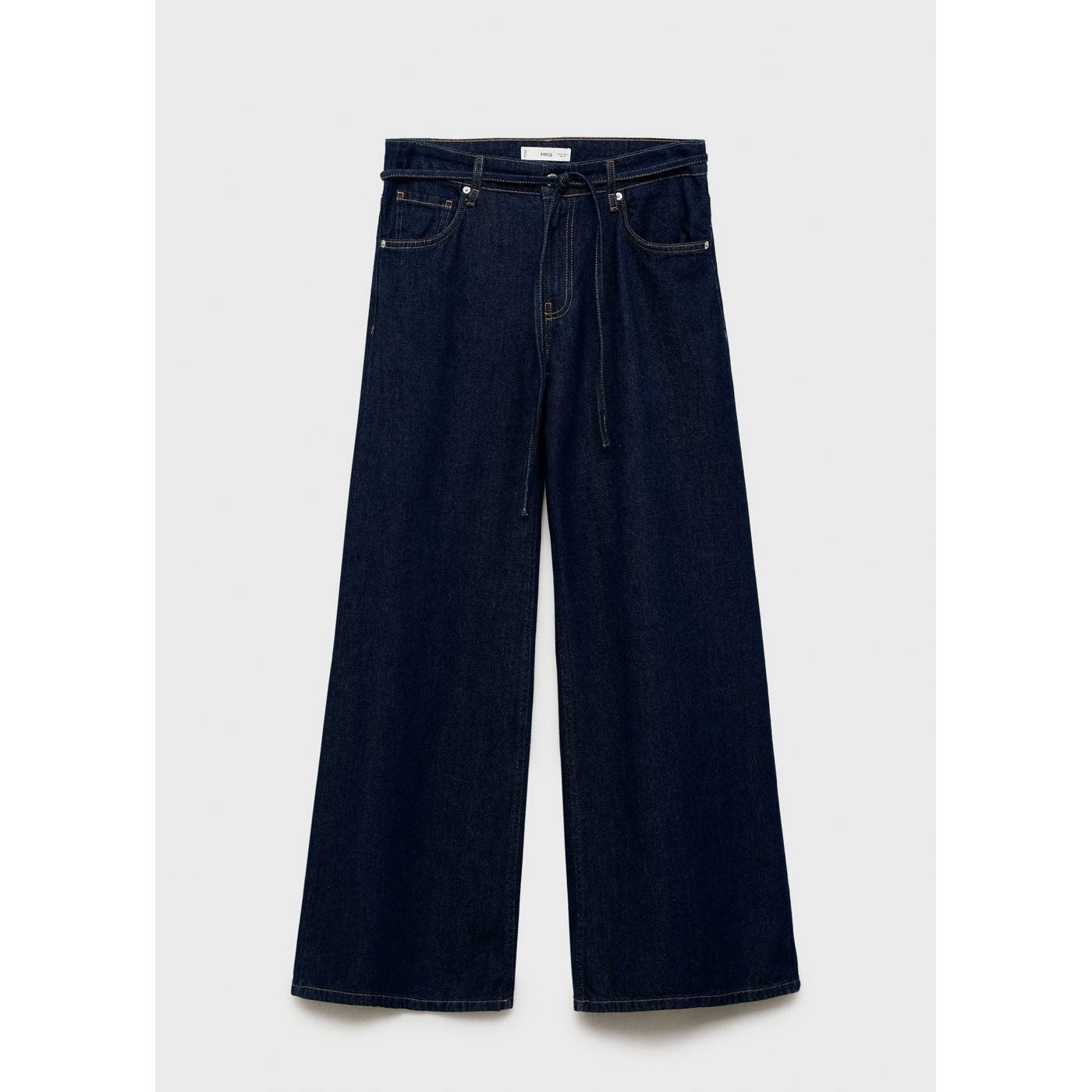 Jean Wideleg Taille Basse Ceinture