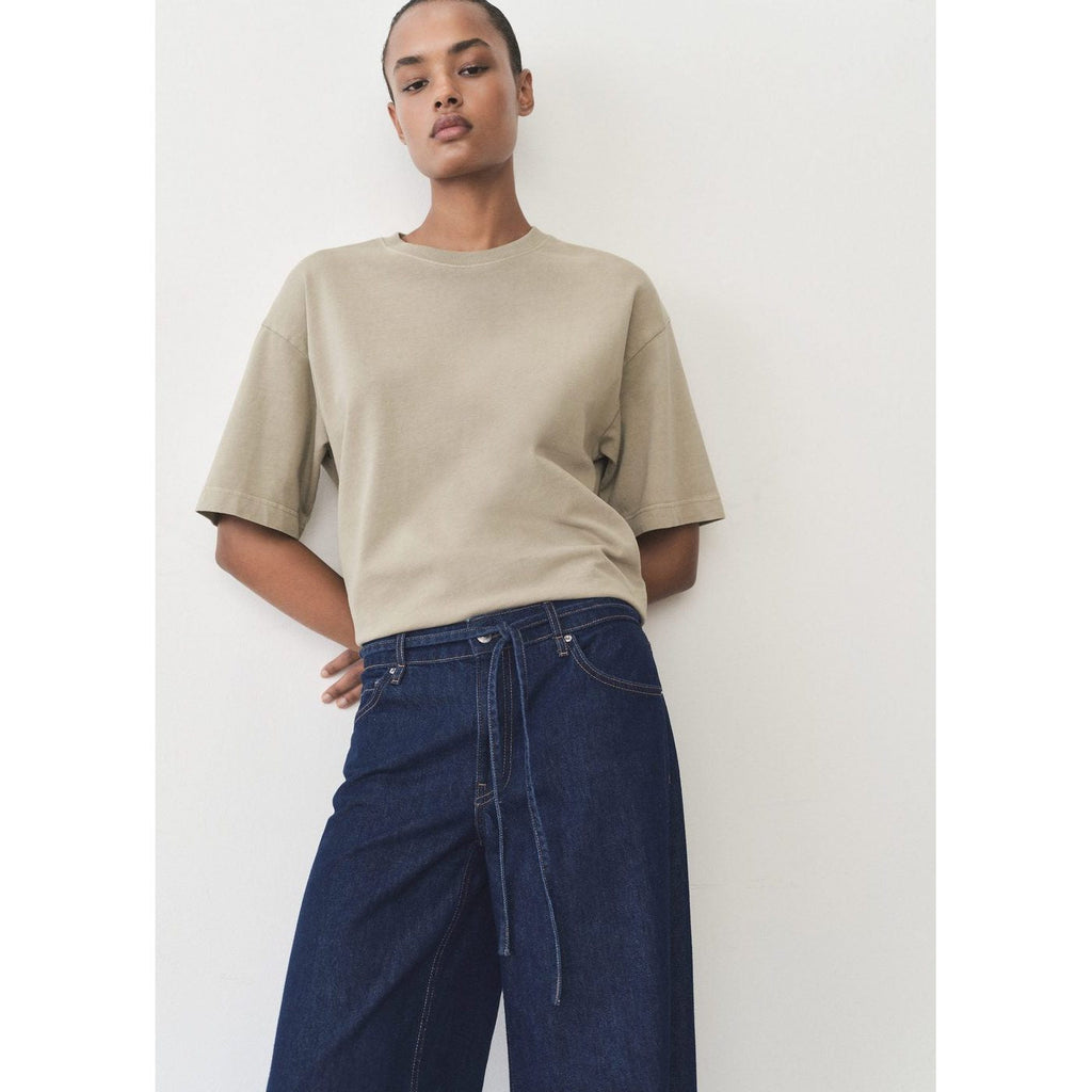 Jean Wideleg Taille Basse Ceinture
