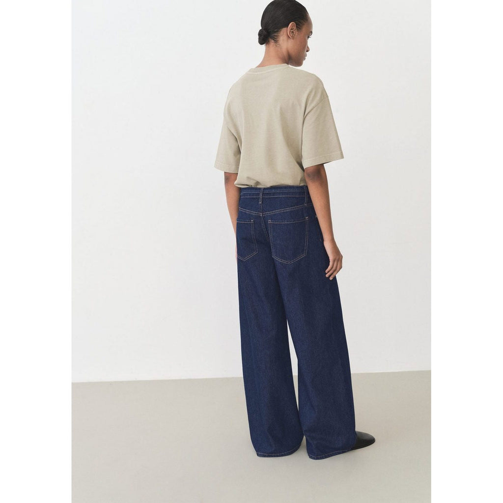 Jean Wideleg Taille Basse Ceinture