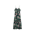 Robe À Fleurs Volantée