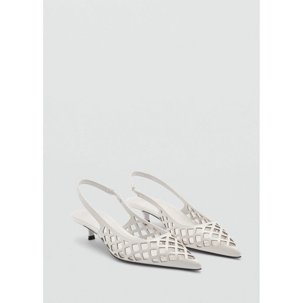 Chaussures Kitten Heel Perforées