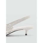 Chaussures Kitten Heel Perforées