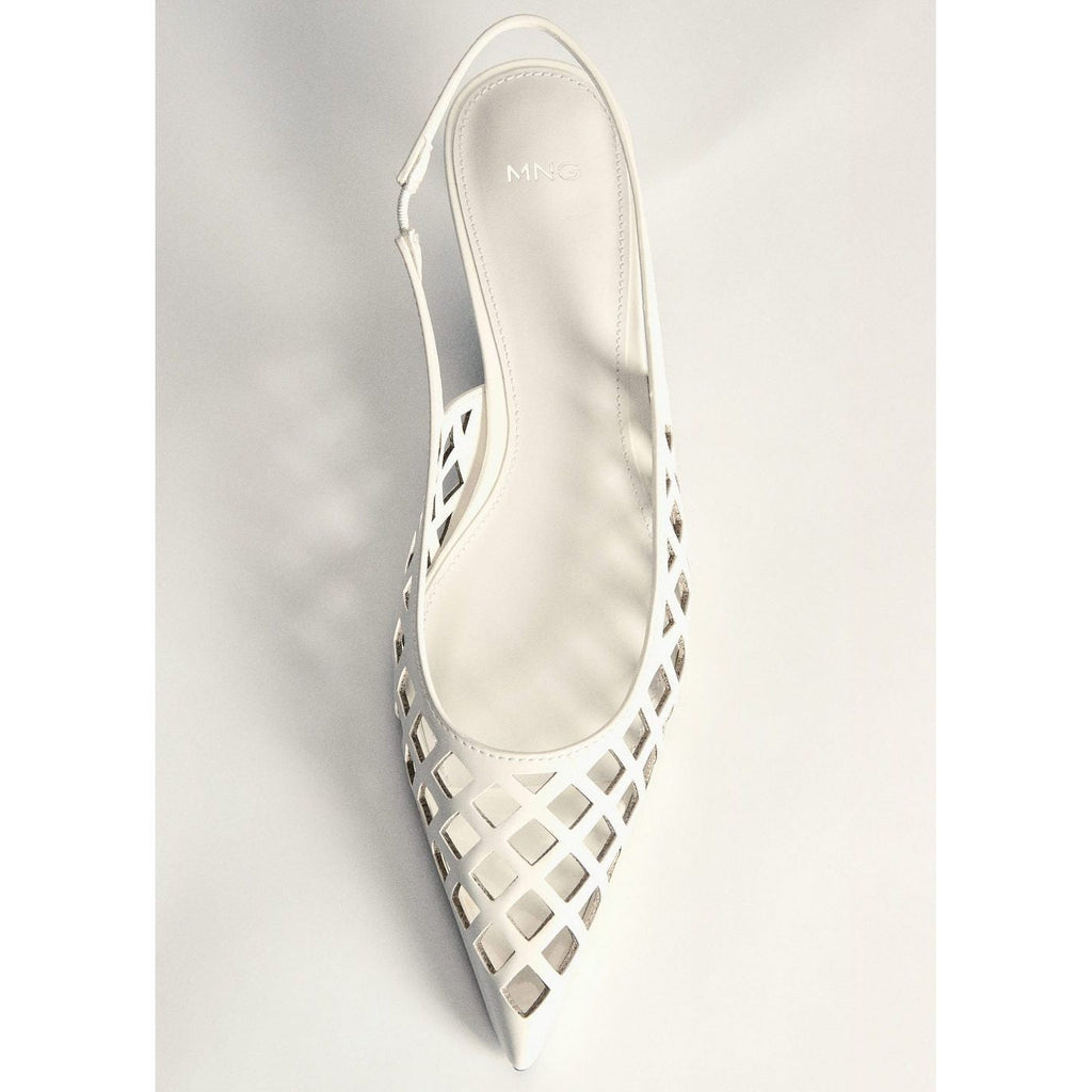 Chaussures Kitten Heel Perforées