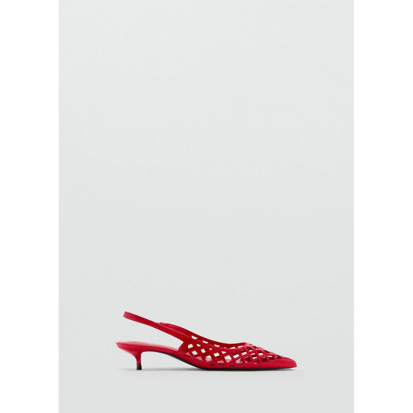 Chaussures Kitten Heel Perforées