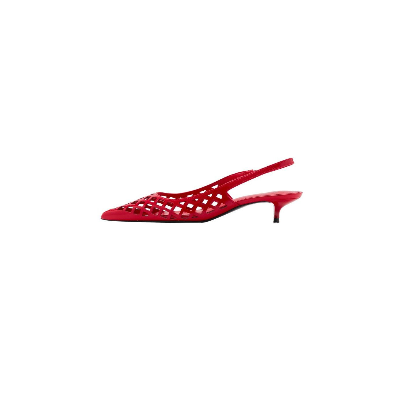 Chaussures Kitten Heel Perforées
