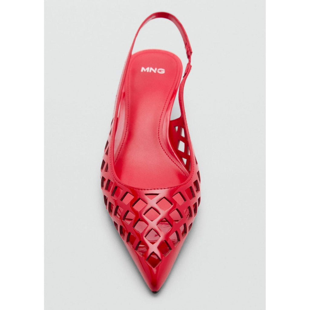 Chaussures Kitten Heel Perforées