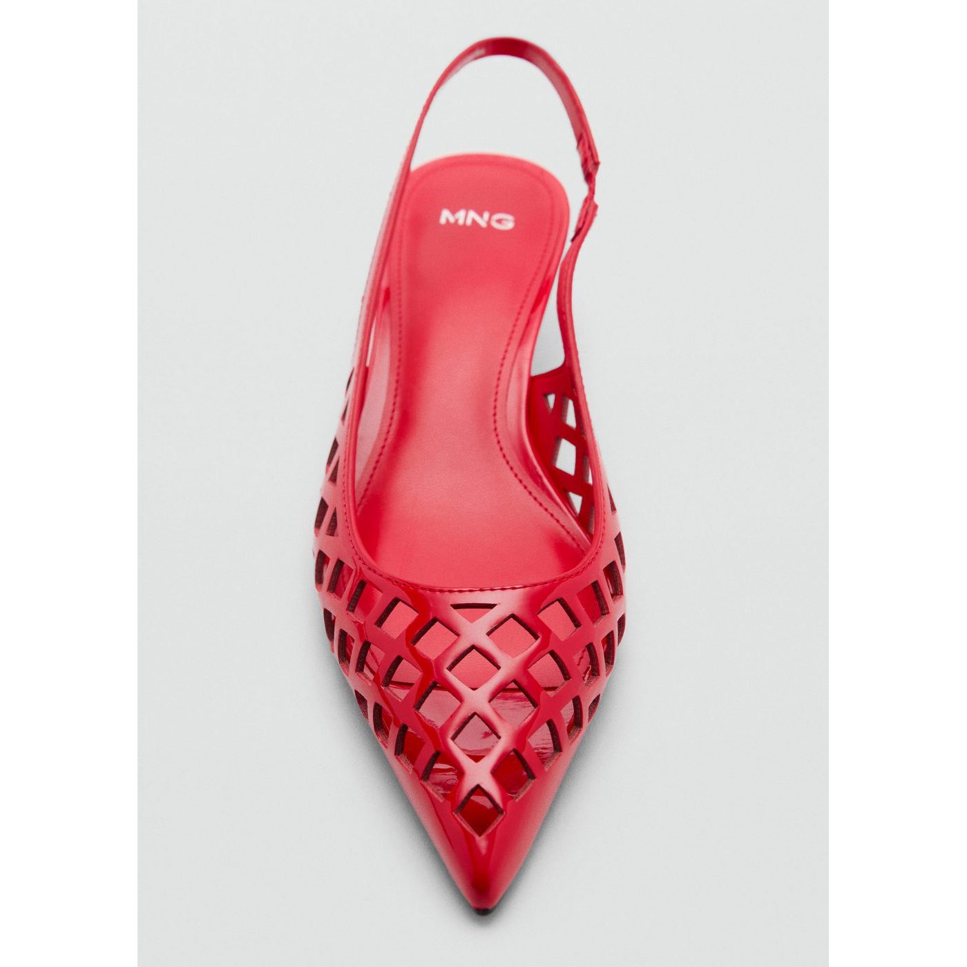 Chaussures Kitten Heel Perforées