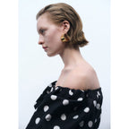 Robe Bustier À Pois