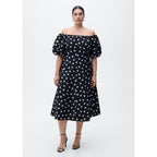 Robe Bustier À Pois
