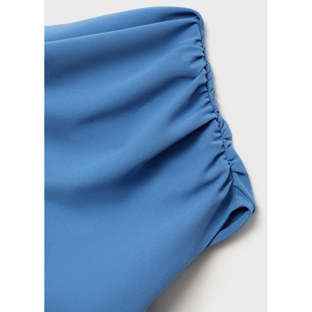 Robe Midi Col Asymétrique