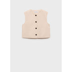 Top Crop Coton Boutons