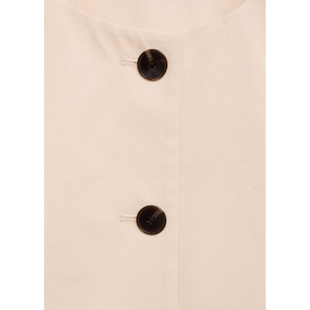 Top Crop Coton Boutons