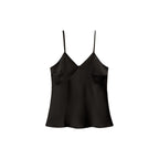 Top En Satin À Col En V