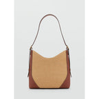 Sac Porté Épaule Effet Raphia
