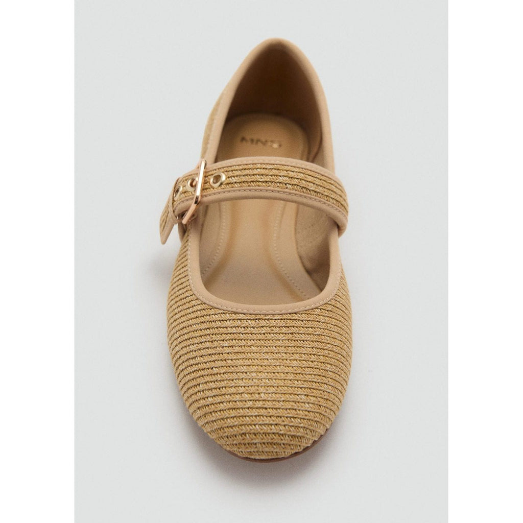 Ballerines Coton Bride À Boucle
