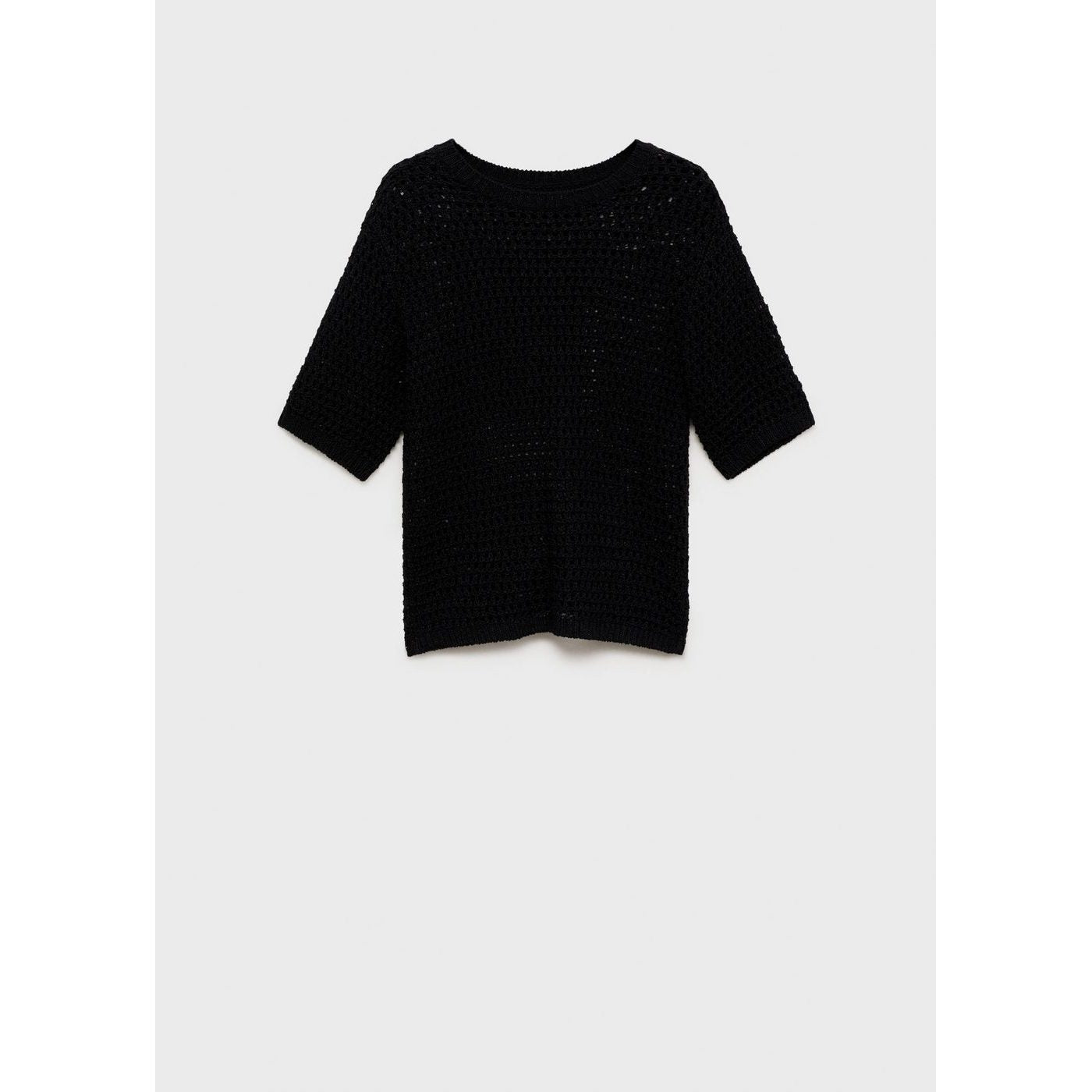 Pull-Over Crochet Manches Courtes