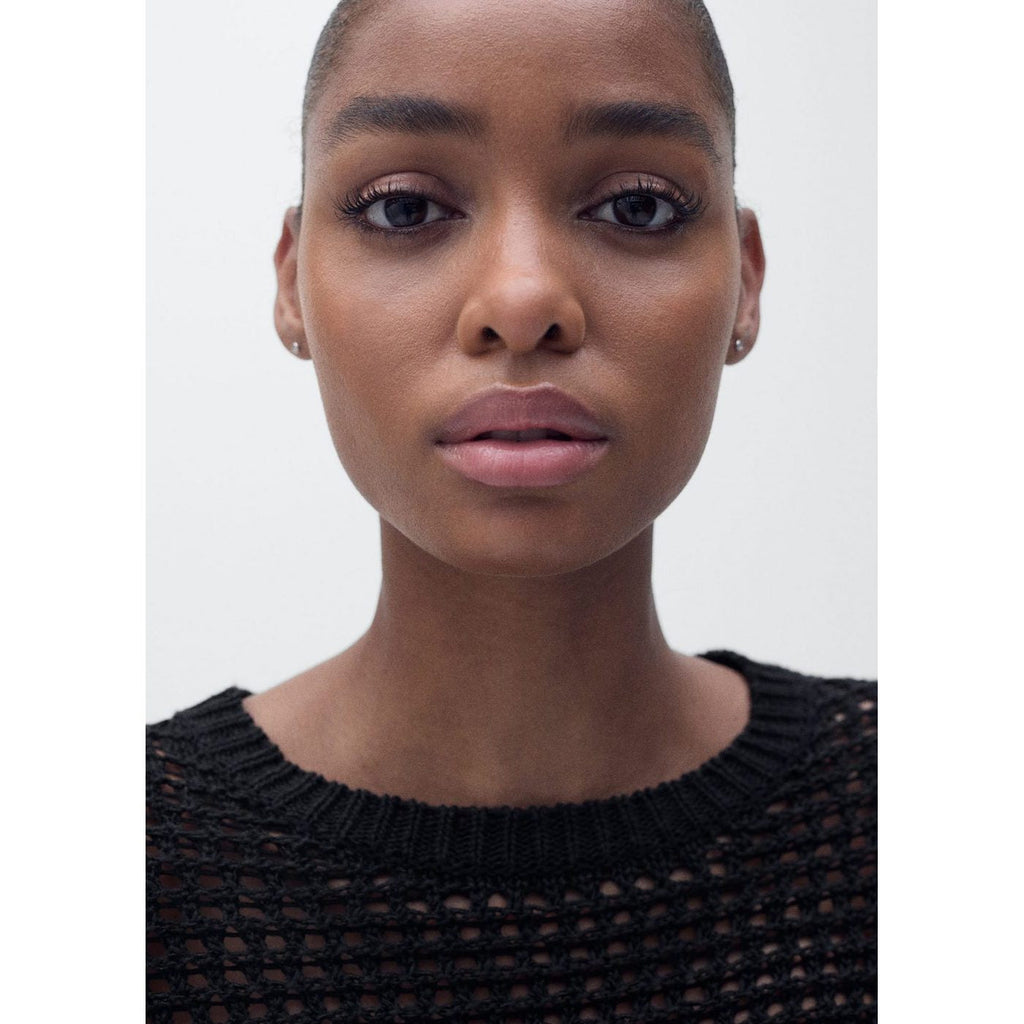 Pull-Over Crochet Manches Courtes