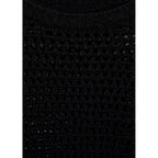Pull-Over Crochet Manches Courtes