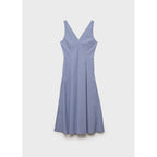 Robe Midi Évasée Rayures