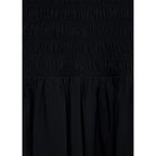Robe Évasée Corps Froncé