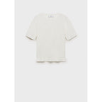 Pull-Over Maille Fine Manches Courtes