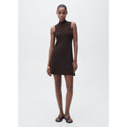 Robe Maille Col Montant